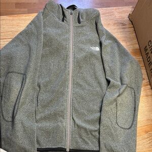 The North Face Charcoal Full-Zip Jacket